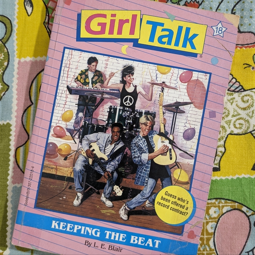 Vintage Girl Talk Book | Keeping the Beat
